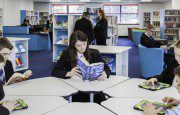 Library refurbishment - Abertillery comprehensive School, Wales