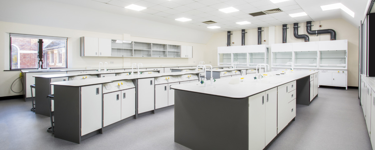 Science Laboratory - Stockport Grammar School Installed by Innova