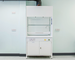 small fixed ducted fume cupboard image